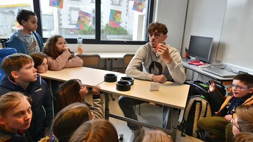 Semaine Olympique et Paralympique : le sportif Alexandre Léauté...