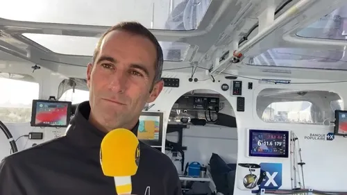Route du Rhum.  Départ reporté à 14h15, cette fois c'est la bonne !