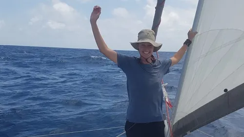 Bretons de l'Etranger : les traversées à la voile de Paule 