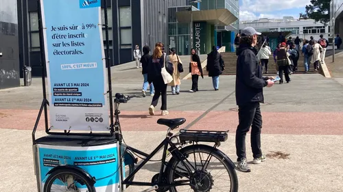 Elections : Nantes lance son vélo triporteur pour faciliter les...