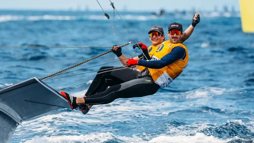 Voile : le Nazairien Erwan Fisher prépare les JO à Palma !