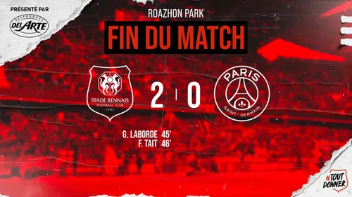 Rennes inflige sa première défaite à Paris