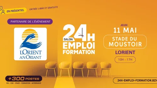 Lorient : Les 24H de l'Emploi et de la Formation avec Océane !