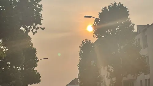 L'arrivée dans l'Ouest des fumées des incendies du Canada