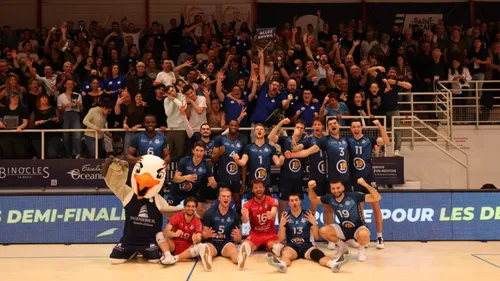 Volley. Saint-Nazaire et Tours dans le dernier carré des play-offs !
