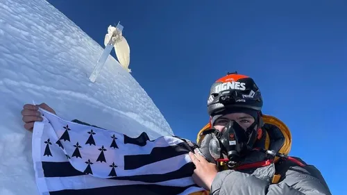 Toujours plus haut : l'ascension du jeune lorientais Alasdair McKenzie