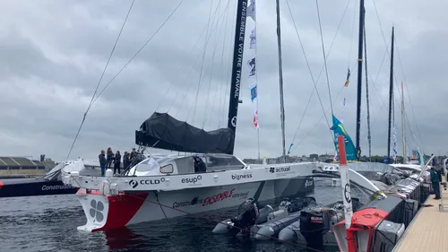 Route du Rhum. Yves Le Blévec : "Le bateau me parle" 
