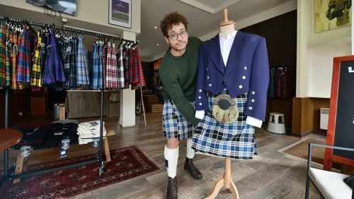 Tendance : la nouvelle "Maison du kilt" a ouvert à Lorient