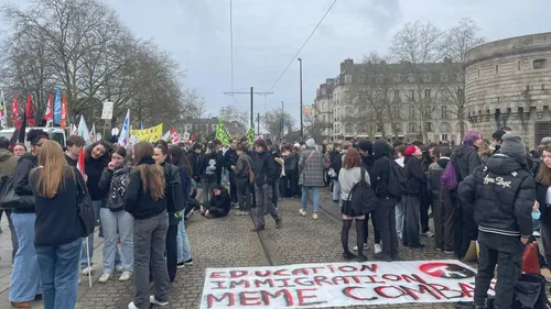 Journée d'action des enseignants : ils étaient 3 à 4.000 à Nantes
