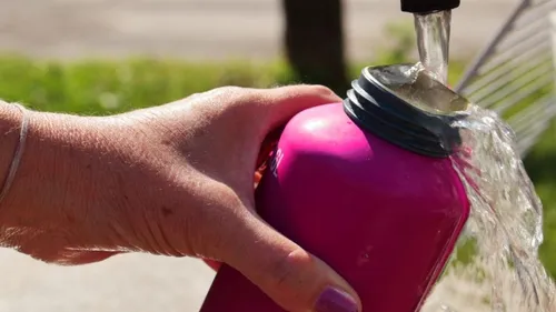 May’Gourde 53. En Mayenne, on remplit sa gourde d'eau, sans...