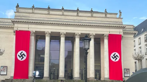 Tournage. Des drapeaux nazis qui "choquent" toujours à Nantes