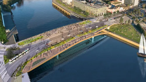 Nantes : Le futur pont Anne de Bretagne sera un lieu de vie