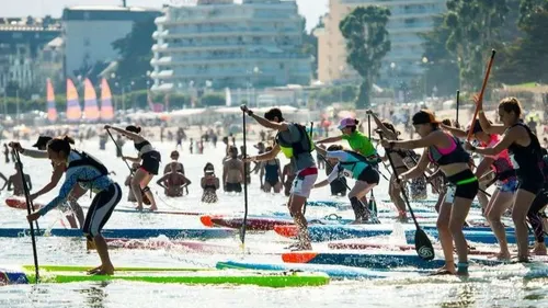 Le Stand Up Paddle, star de Pornichet jusqu'à ce dimanche