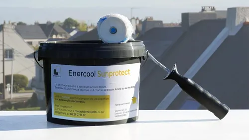 Canicule. Une peinture réflective nantaise, qui rafraîchit les...