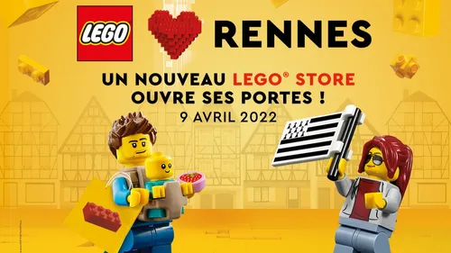 Après Nantes, le centre Alma de Rennes aura son Lego® Store