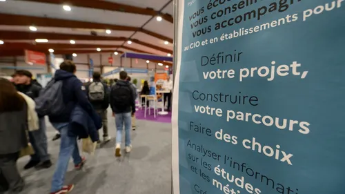 Rennes. Le salon du lycéen et de l'étudiant a ouvert, juste avant...