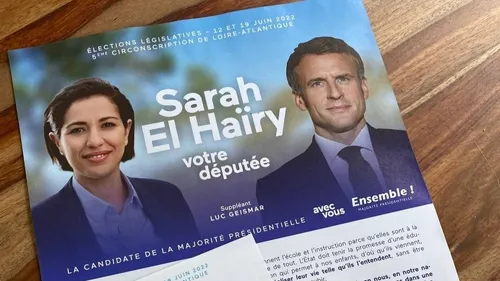 Législatives : l'ex-secrétaire d'Etat, Sarah El-Haïry, en tête dans...