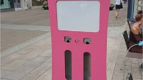 De nouveaux cendriers pour les fumeurs à Lorient.