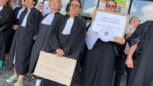 A Nantes, les greffiers dénoncent le mépris envers leur profession