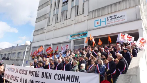 Redon : la mobilisation pour un nouvel hôpital se poursuit