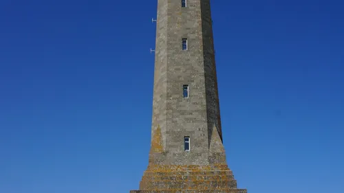 Montée du phare d'Eckmühl à Penmarc'h.
