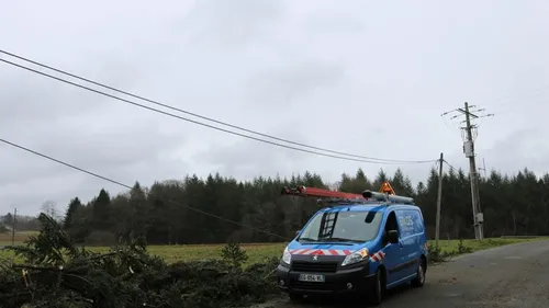 Tempête : 15 400 clients privés d’électricité en Limousin