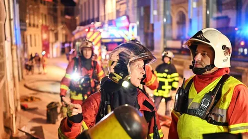 Incendie dans un immeuble de la rue Charles-Michels à Limoges
