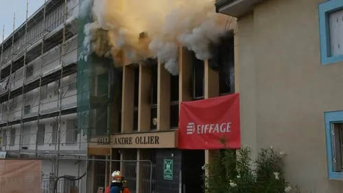 Isle : un incendie dans une ancienne salle des fêtes