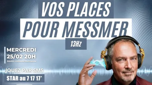 Gagnez vos places pour le spectacle de Messmer 13Hz