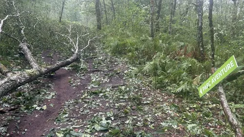 Orage : des dégâts importants au lac de Saint-Pardoux