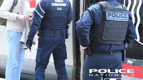 Opération de sécurisation à la gare de Limoges Bénédictins