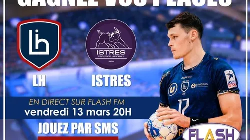 Handball Starligue : Gagnez vos invitations pour le match LH / Istres