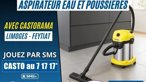 Jeu Castorama : Gagnez un aspirateur eau et poussière Karcher ! 