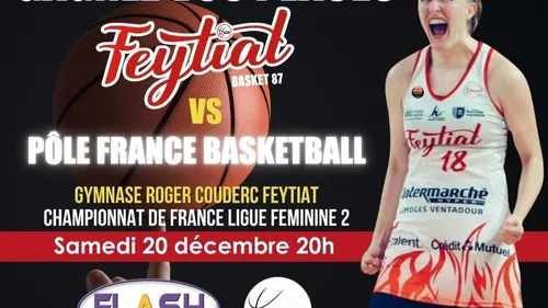 Basket LF2 : Gagnez vos places pour le match Feytiat Basket 87...