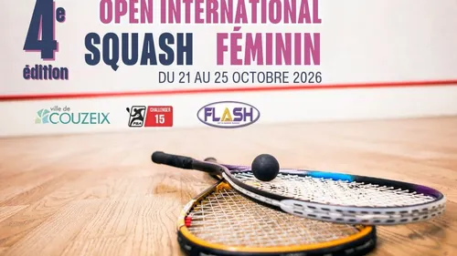 Open International de Squash Féminin 2026 à Couzeix
