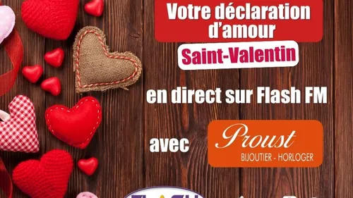Opération Saint-Valentin sur Flash FM !