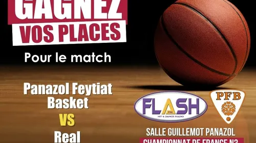 Panazol Feytiat Basket : Gagnez vos places pour le match contre le...