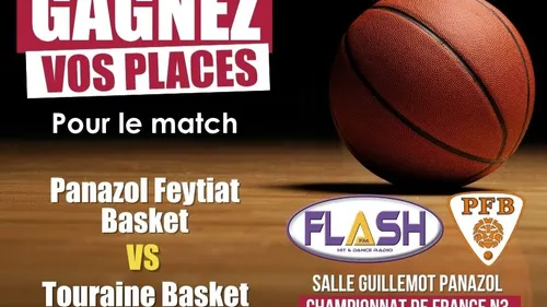 Gagnez vos places pour Panazol Feytiat Basket – Touraine Basket Club