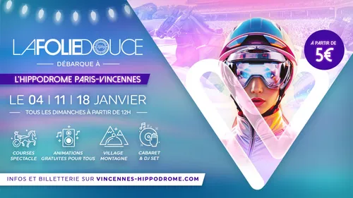 La Folie Douce prend résidence à Paris-Vincennes : trois dimanches...