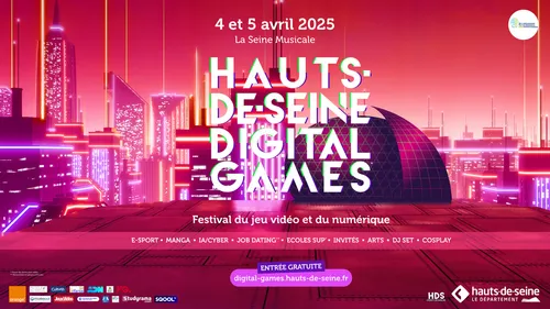Le retour du festival Hauts-de-Seine Digital Games 