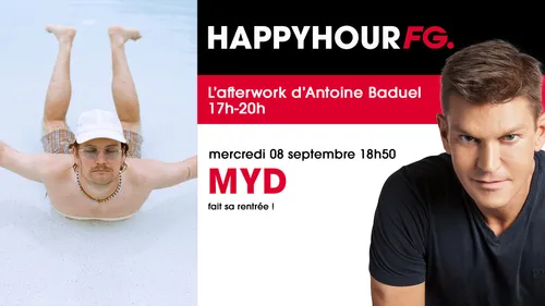 MYD invité de l'Happy Hour ce soir !