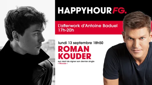 Roman Kouder, invité de l'Happy Hour FG ce lundi soir
