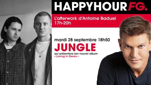 Le duo Jungle invité de l'Happy Hour FG ce soir !