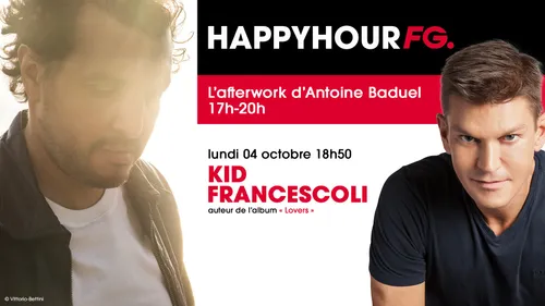 Kid Francescoli invité ce soir de l'Happy Hour FG