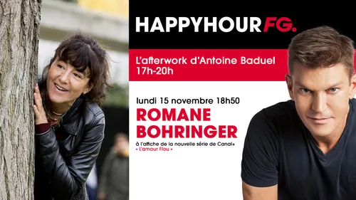 Romane Bohringer invitée de l’Happy Hour