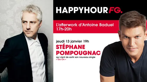 Stéphane Pompougnac invité de l'Happy Hour FG ce soir !