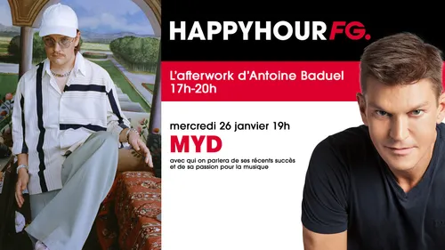 Myd invité de l'Happy Hour FG ce soir !