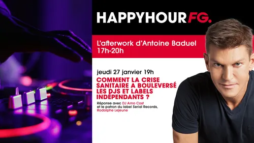 Rodolphe Lejeune et Arno Cost invités de l'Happy Hour FG