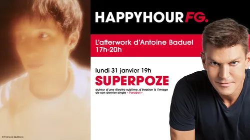 Superpoze invité ce soir de l'Happy Hour FG