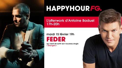 Feder invité de l'Happy Hour FG ce soir !